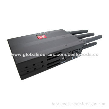 Power Mobile Phone Wi-Fi Jammer with 6 Antenna